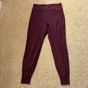lululemon athletica Women's Maroon Track Joggers